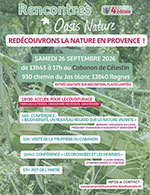 4es Rencontres Oasis Nature : redécouvrons la nature en Provence ! - Rognes (13)