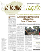 La feuille et l'aiguille, mars 2024