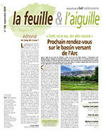 La feuille et l'aiguille, septembre 2024