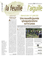 La feuille et l'aiguille, mars 2026