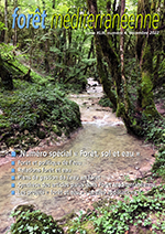 Revue Forêt Méditerranéenne spécial " Forêt, Sol et eau " disponible à la vente au détail !