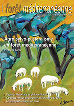 Spécial "Agro-sylvo-pastoralisme en forêt méditerranéenne" n°1