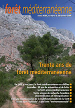 Spécial "Trente ans de forêt méditerranéenne"
