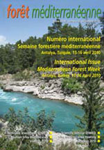 Spécial Numéro international “Semaine forestière méditerranéenne d’Antaya”