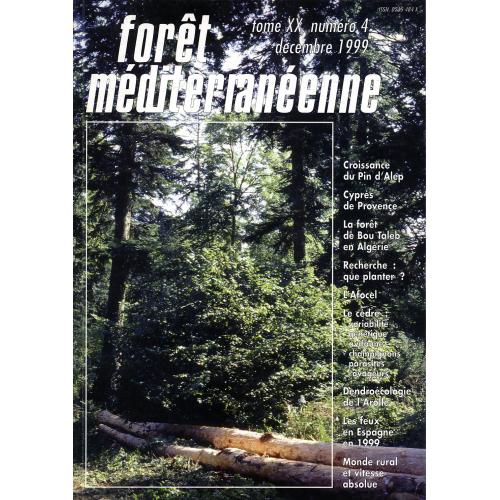 La revue Forêt Méditerranéenne