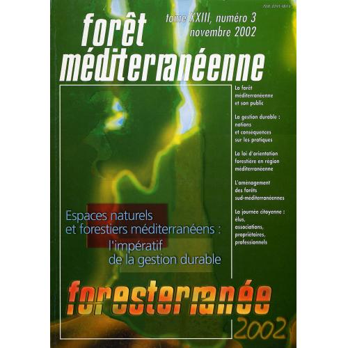 La revue Forêt Méditerranéenne