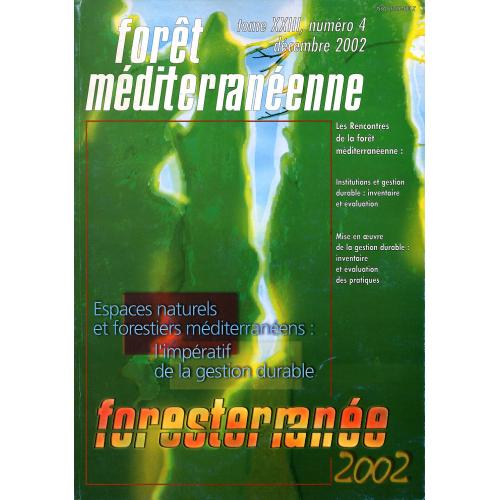 La revue Forêt Méditerranéenne