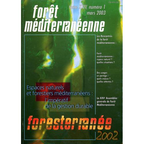 La revue Forêt Méditerranéenne