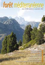 La revue Forêt Méditerranéenne