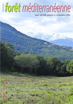 La revue Forêt Méditerranéenne